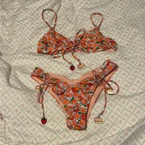 Blackbough Strawberry Bikini Set - Size Small